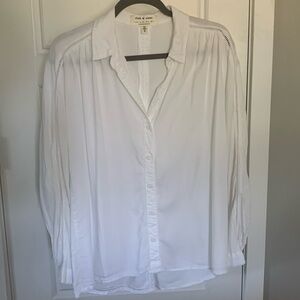 Cloth & Stone by Anthropologie White Blouse